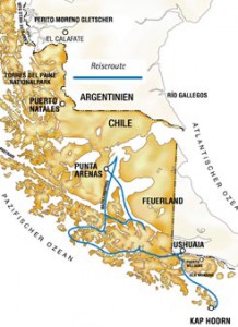 Route ans Ende der Welt